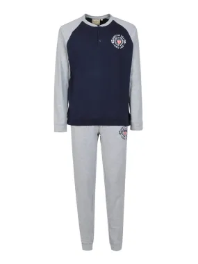 Goodyear Pyjama long en coton pour homme